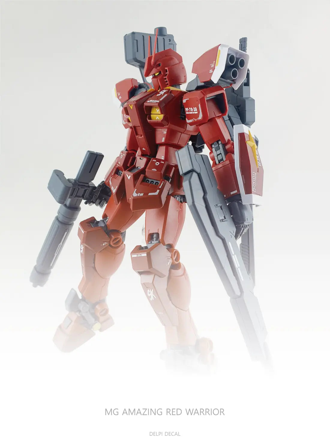 Delpi Water Decal (ดิแคลน้ำ) MG Amazing Red Warrior Gundam Delpi Decal