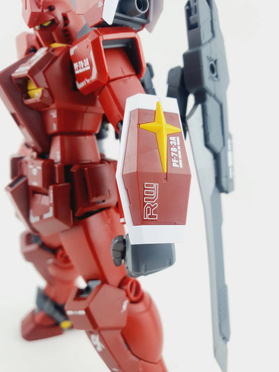Delpi Water Decal (ดิแคลน้ำ) MG Amazing Red Warrior Gundam Delpi Decal