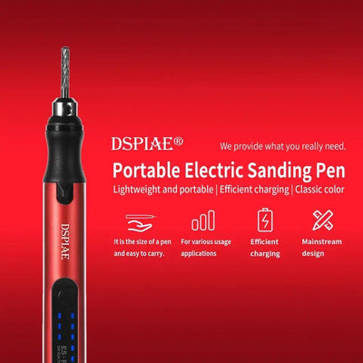 Portable Electric Sanding Pen By DSPIAE เครื่องขัด/เจียร ไฟฟ้าไร้สาย อเนกประสงค์ Dspiae