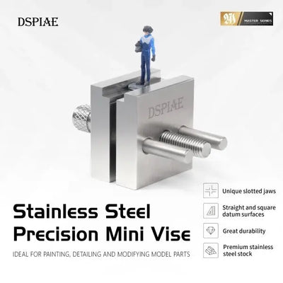 Stainless Steel Precision Mini Vise By DSPIAE แท่นจับชิ้นงานขนาดเล็ก Dspiae