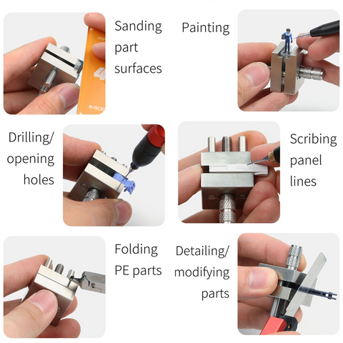 Stainless Steel Precision Mini Vise By DSPIAE แท่นจับชิ้นงานขนาดเล็ก