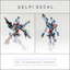 Delpi Water Decal (ดิแคลน้ำ) HG GQuuuuuuX Gundam