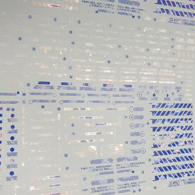 Delpi Water Decal (ดิแคลน้ำ) PG Unicorn Perfectibility Gundam Delpi Decal