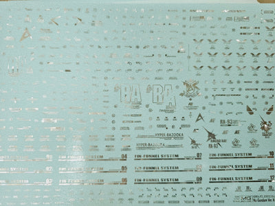 Delpi Decal (ดีคอลน้ำ) MG RX-93 V Ver.Ka Delpi Decal