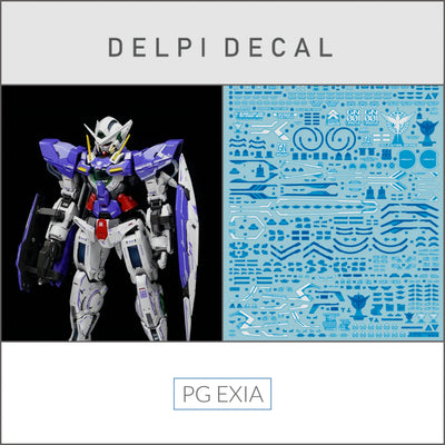 Delpi Water Decal (ดิแคลน้ำ) PG EXIA Gundam Delpi Decal