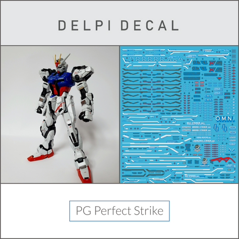 Delpi Water Decal (ดิแคลน้ำ) PG Perfect Strike Gundam