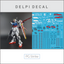 Delpi Water Decal (ดิแคลน้ำ) PG Strike Gundam