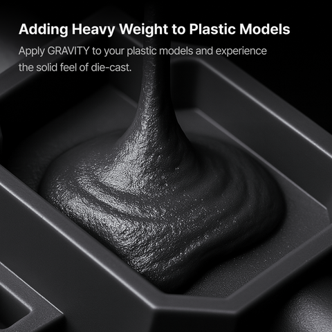 GRAVITY By GUNPRIMER Weight Filler ฟิลเลอร์เพิ่มน้ำหนัก โมเดลพลาสติก / กันพลา Gunprimer