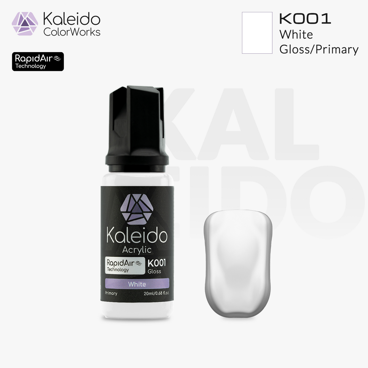 Kaleido ColorWorks สีอะคริลิกสูตรน้ำ Primary Colors Set A 20ml (24 สี) Kaleido ColorWorks
