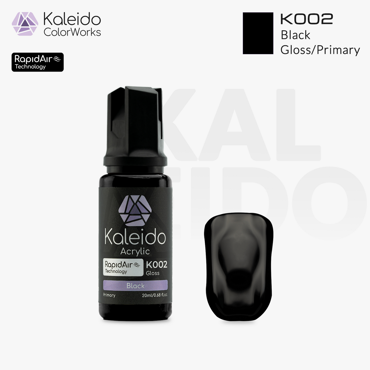 Kaleido ColorWorks สีอะคริลิกสูตรน้ำ Primary Colors Set A 20ml (24 สี) Kaleido ColorWorks