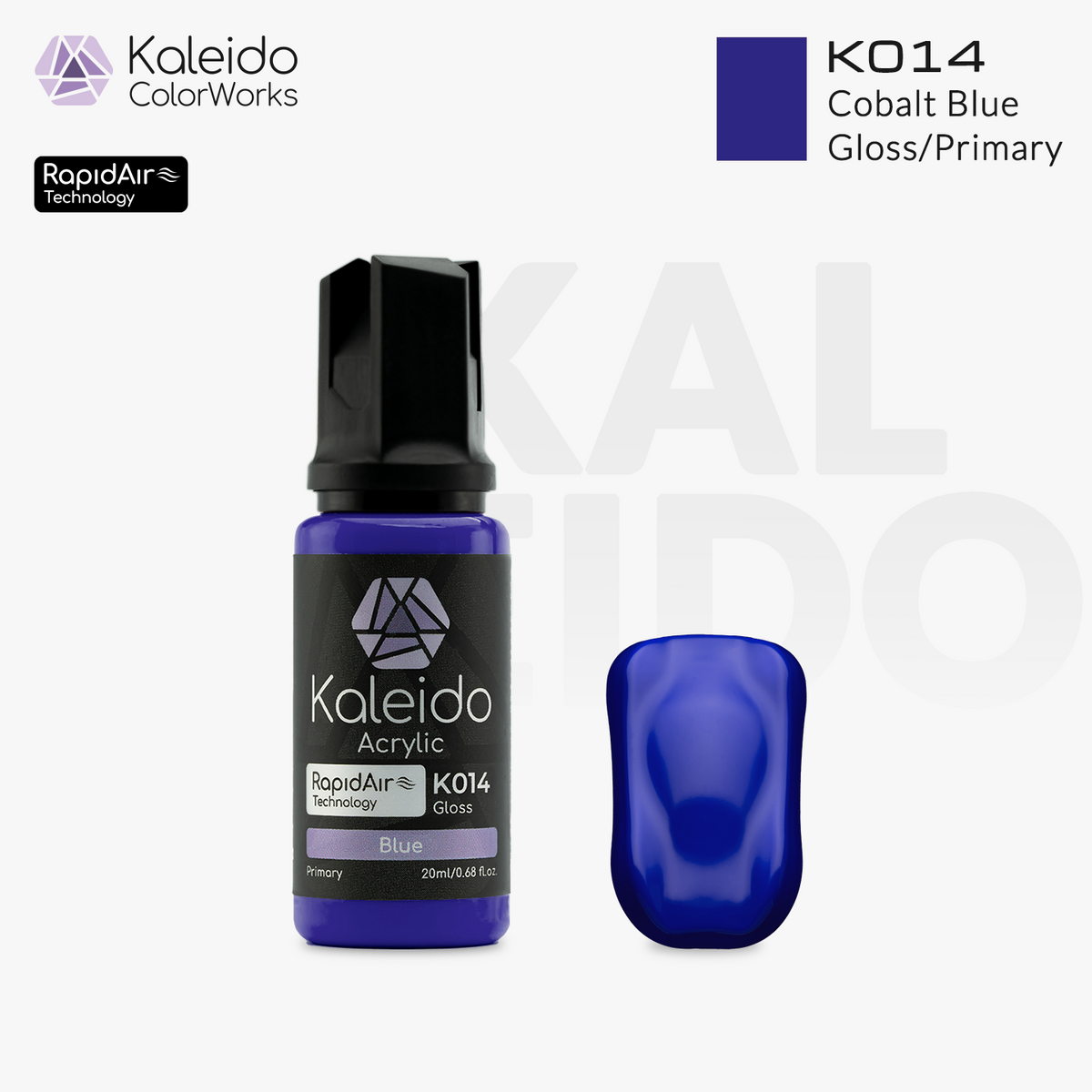 Kaleido ColorWorks สีอะคริลิกสูตรน้ำ Primary Colors Set A 20ml (24 สี) Kaleido ColorWorks