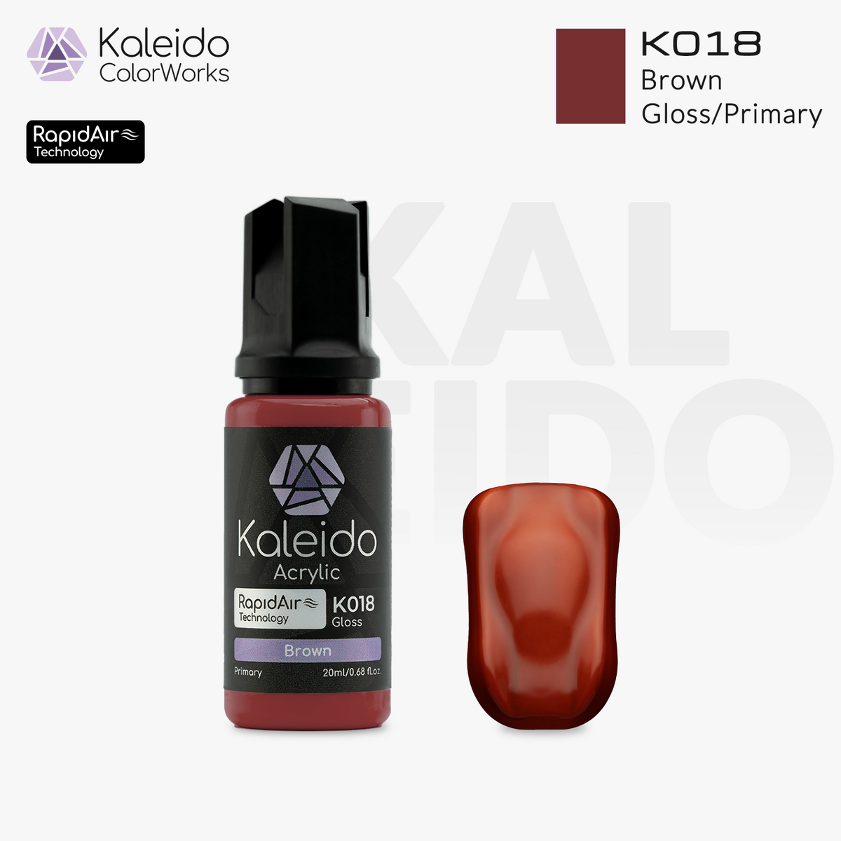 Kaleido ColorWorks สีอะคริลิกสูตรน้ำ Primary Colors Set A 20ml (24 สี) Kaleido ColorWorks