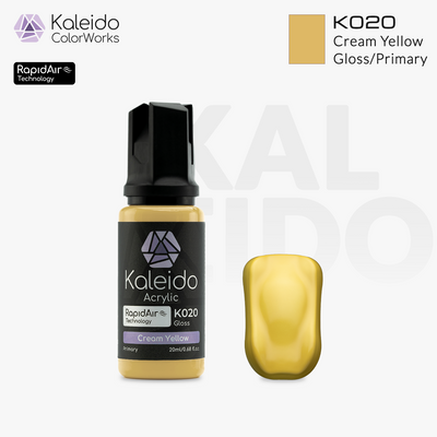 Kaleido ColorWorks สีอะคริลิกสูตรน้ำ Primary Colors Set A 20ml (24 สี) Kaleido ColorWorks