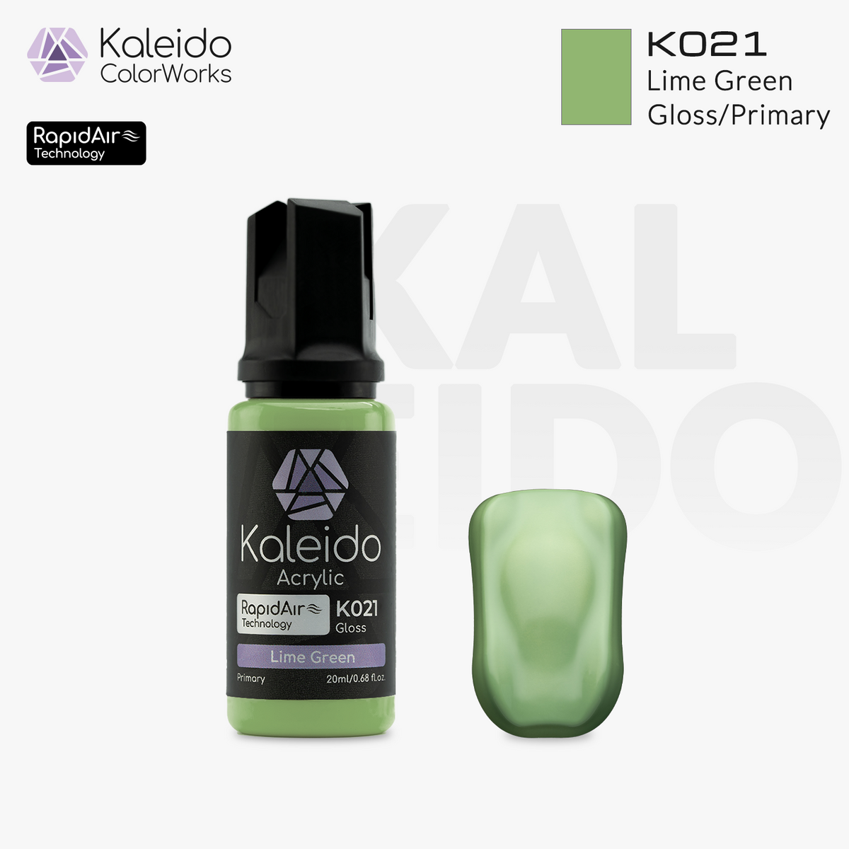 Kaleido ColorWorks สีอะคริลิกสูตรน้ำ Primary Colors Set A 20ml (24 สี) Kaleido ColorWorks