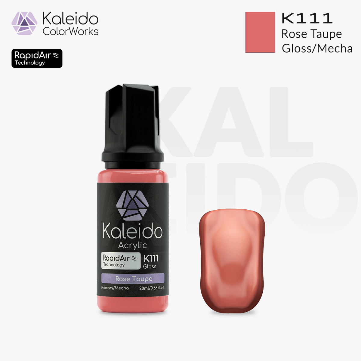 Kaleido ColorWorks สีอะคริลิกสูตรน้ำ Mecha Colors Set A 20ml (24 สี) Kaleido ColorWorks