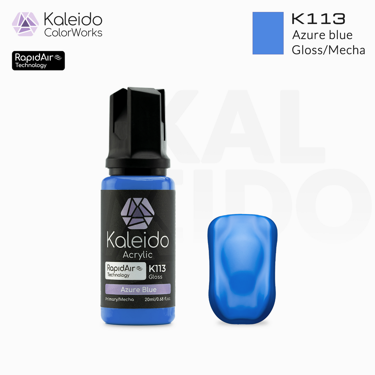 Kaleido ColorWorks สีอะคริลิกสูตรน้ำ Mecha Colors Set A 20ml (24 สี) Kaleido ColorWorks