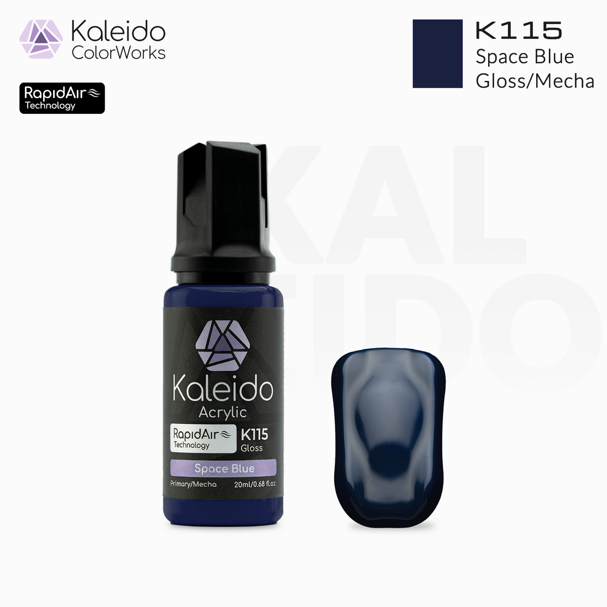 Kaleido ColorWorks สีอะคริลิกสูตรน้ำ Mecha Colors Set A 20ml (24 สี) Kaleido ColorWorks