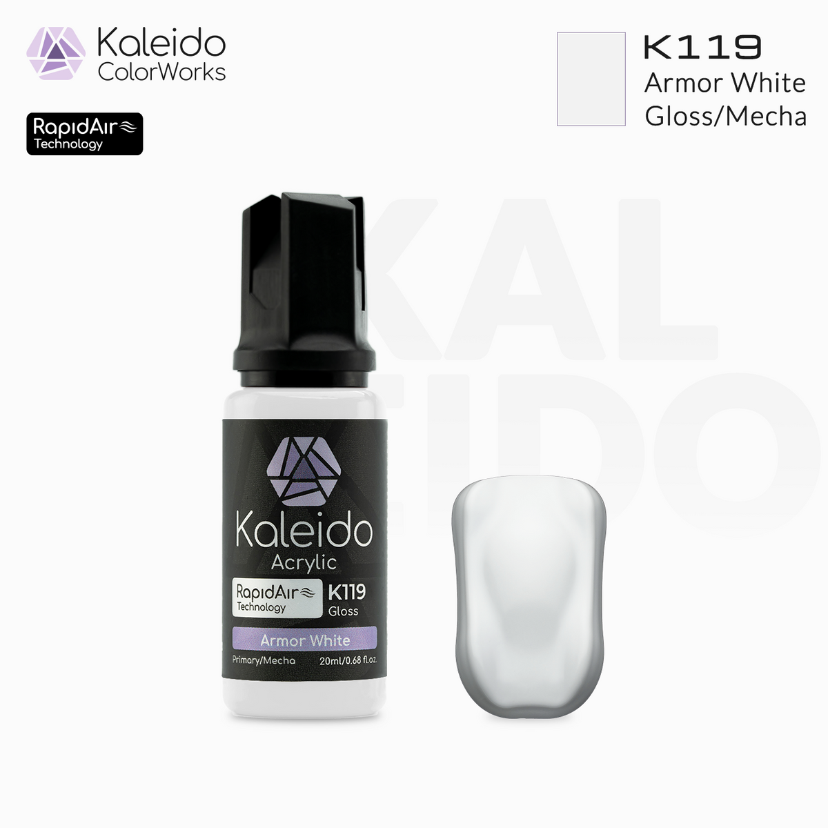 Kaleido ColorWorks สีอะคริลิกสูตรน้ำ Mecha Colors Set A 20ml (24 สี) Kaleido ColorWorks