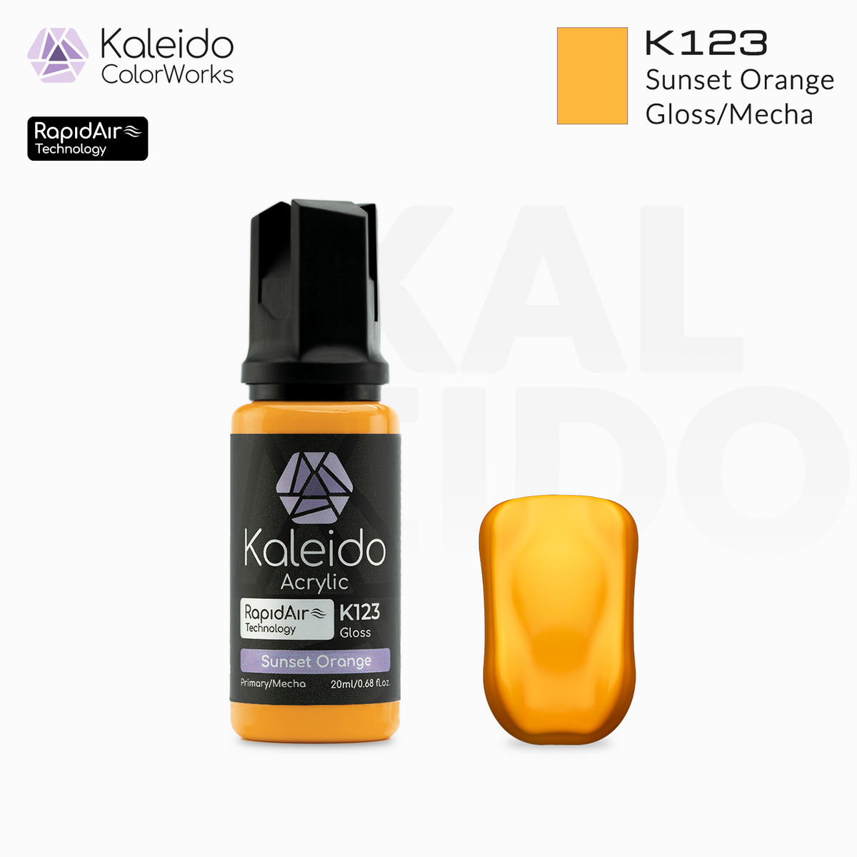 Kaleido ColorWorks สีอะคริลิกสูตรน้ำ Mecha Colors Set A 20ml (24 สี) Kaleido ColorWorks