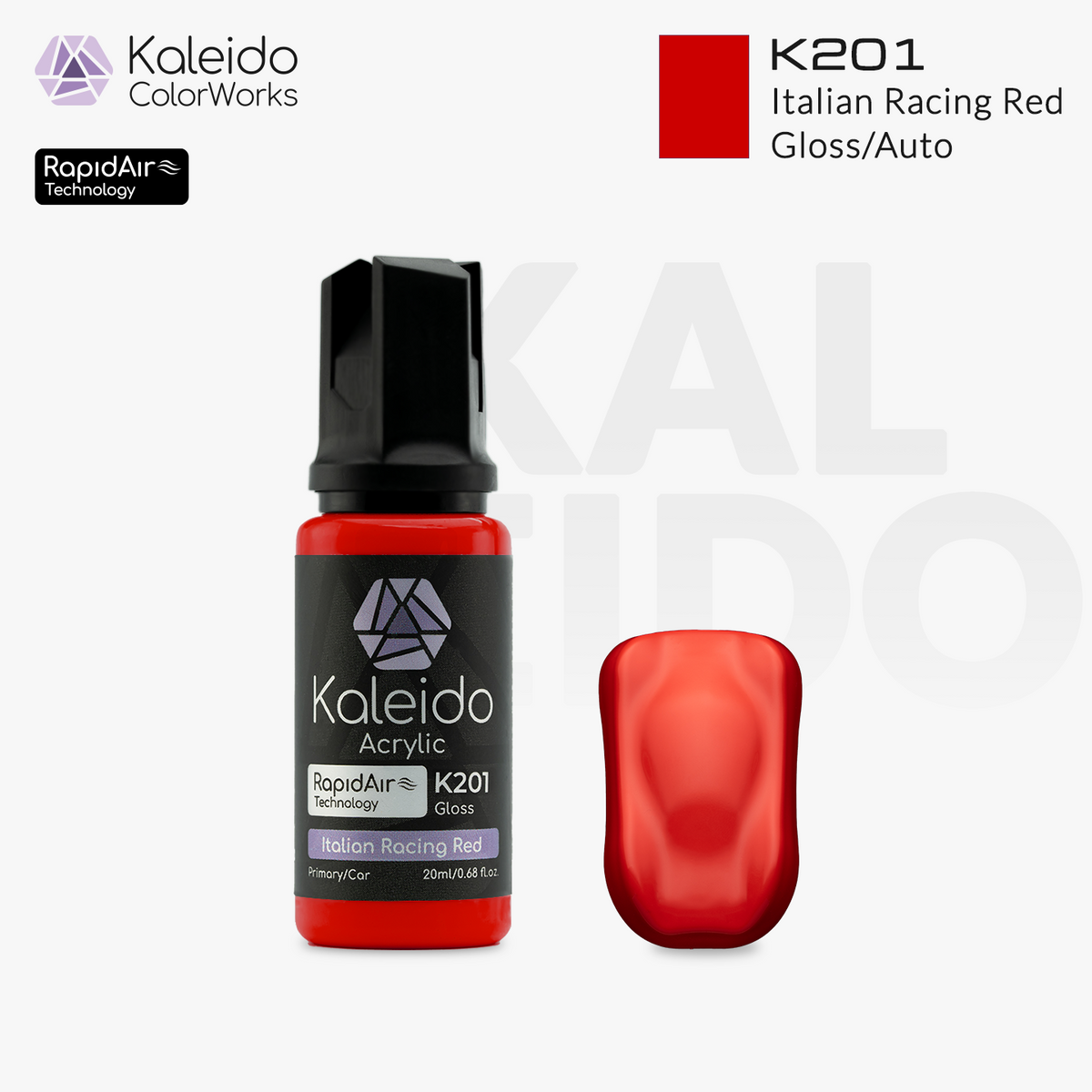 Kaleido ColorWorks สีอะคริลิกสูตรน้ำ Auto Colors Set A 20ml (24 สี) Kaleido ColorWorks