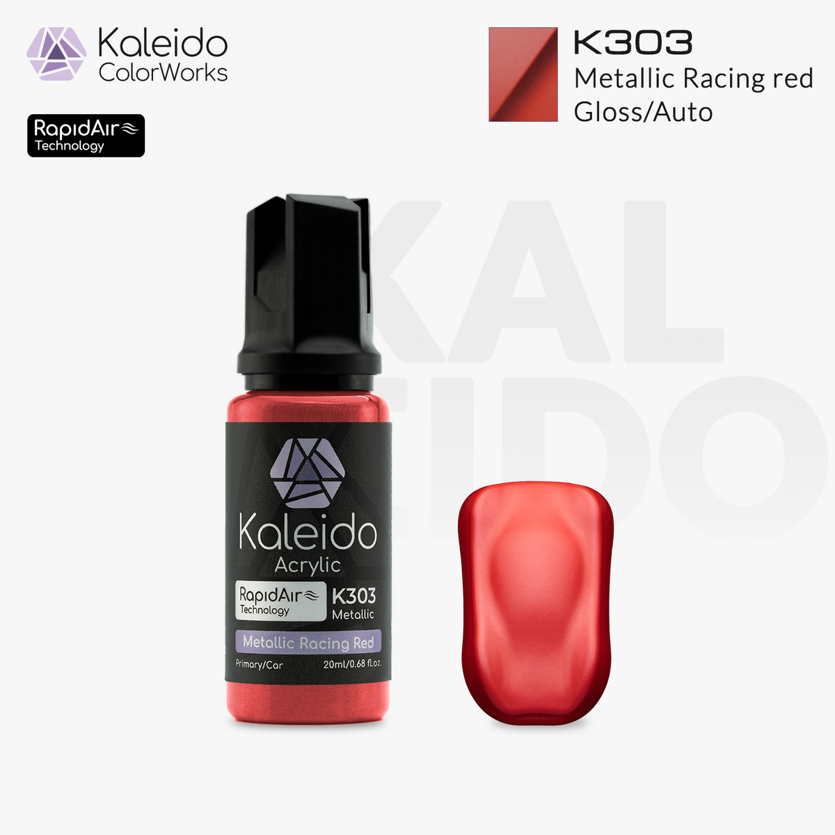 Kaleido ColorWorks สีอะคริลิกสูตรน้ำ Auto Colors Set A 20ml (24 สี) Kaleido ColorWorks