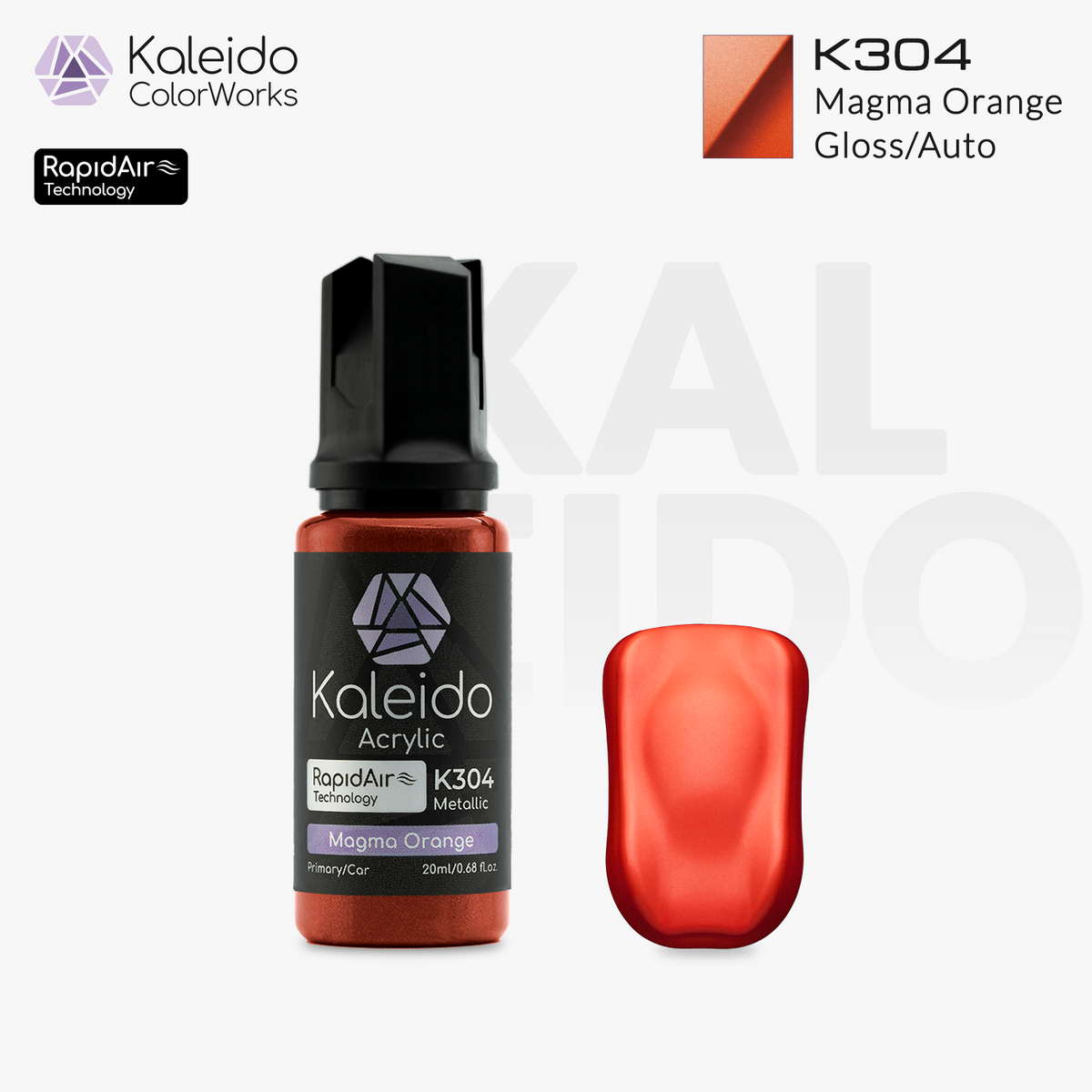 Kaleido ColorWorks สีอะคริลิกสูตรน้ำ Auto Colors Set A 20ml (24 สี) Kaleido ColorWorks