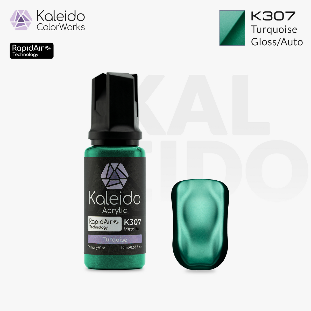 Kaleido ColorWorks สีอะคริลิกสูตรน้ำ Auto Colors Set A 20ml (24 สี) Kaleido ColorWorks