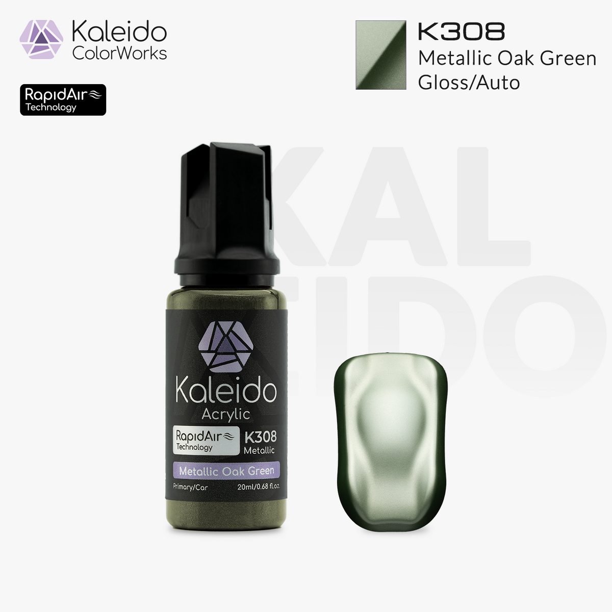 Kaleido ColorWorks สีอะคริลิกสูตรน้ำ Auto Colors Set A 20ml (24 สี) Kaleido ColorWorks