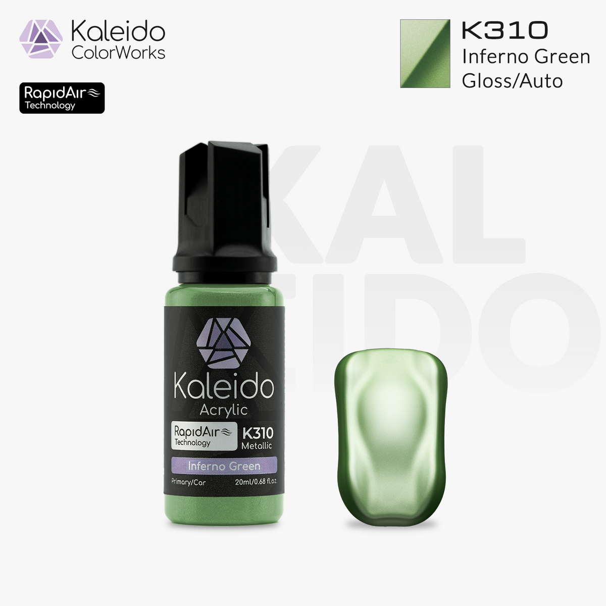 Kaleido ColorWorks สีอะคริลิกสูตรน้ำ Auto Colors Set A 20ml (24 สี) Kaleido ColorWorks