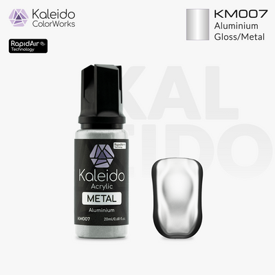 Kaleido ColorWorks สีอะคริลิกสูตรน้ำ Metal Colors 20ml (12 สี) Kaleido ColorWorks