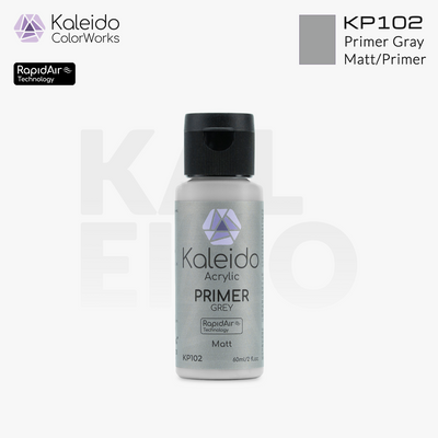 Kaleido ColorWorks สีรองพื้นอะคริลิกสูตรน้ำ Primer 60ml / 210ml (8 แบบ) Kaleido ColorWorks