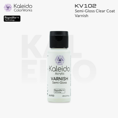 Kaleido ColorWorks น้ำยาเคลือบใสสูตรน้ำ Varnish 60ml และ 210ml (6 แบบ) Kaleido ColorWorks