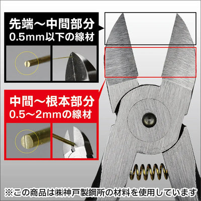 GodHand GH-SWN-125 คีมตัดลวดโลหะหนา 0.42mm-2mm GodHand