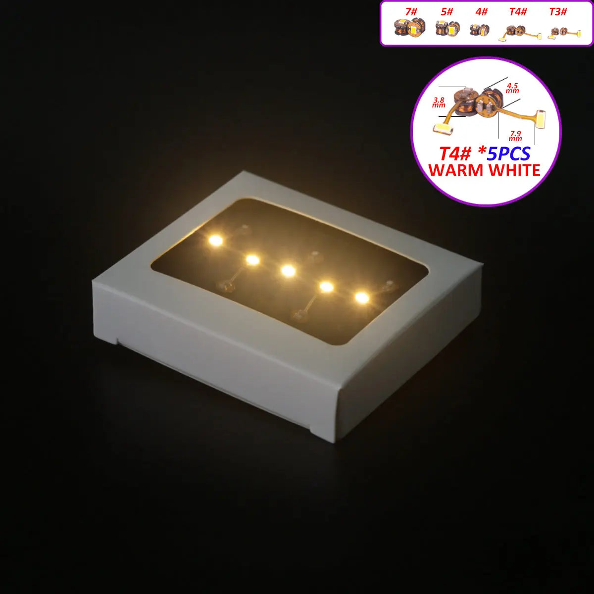 Wireless LED Bead (มี 5 ชิ้น) By LBASE ไฟ LED ไร้สาย LBASE